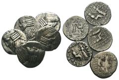 5 X AR Tetradrachms. Lot sold as is - no returns.