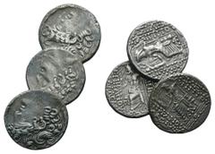 3 X AR Tetradrachms. Lot sold as is - no returns.