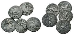 5 X AR Tetradrachms. Lot sold as is - no returns.