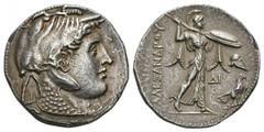 Ptolemaic Kings of Egypt. Ptolemy I Soter. As satrap AR Tetradrachm. Ptolemaic standard. Alexandreia mint. Struck circa 311-305 BC, in the name of Alexander III of Macedon. Diademed head of the deifie
