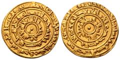Fatimid, al-Mu´izz Ma´add (AH341-365/AD 953-975), AV Dinar. AH 358, al-Mansuriya mint. Nicol´s type A, 415. 4.14g, 20mm. Very Fine. Rare.