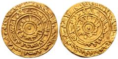 Fatimid, al-Mu´izz Ma´add (AH341-365/AD 953-975), AV Dinar. AH 361, al-Mansuriya mint. Nicol´s type A, 421. 4.15g, 20mm. Very Fine.
