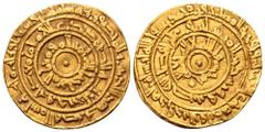 Fatimid, al-Mu´izz Ma´add (AH341-365/AD 953-975), AV Dinar. AH 361, al-Mansuriya mint. Nicol´s type A, 421. 4.15g, 20mm. Very Fine.