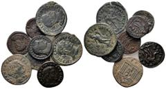 lot of 8 Late Roman Imperial 'tetrarchic' Ӕ Coins. Including: Constantine I, Diocletian, Maxentius, Licinius, Maximinus II, Licinius II. Lot sold as seen - no returns.