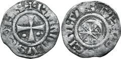 Medieval and World Crusader States, Tripoli (County) BI Denier. temp. Raymond II - Raymond III BI Denier. Circa 1149-1164. ✠ RAMVNDVS COMS, cross pattée, pellet in third and fourth quarters / CIVITAS 