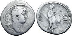 Roman Provincial Hadrian AR Cistophorus of Sardes, Lydia. Circa AD 129. HADRIANVS AV[GVSTVS P P], bare head to right / COS III, veiled Ceres advancing to right, holding corn ear and transverse sceptre