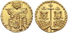 IMPORTANT COLLECTION OF BYZANTINE COINS CONSTANTINUS VII, 913-959 AND ROMANUS I LECAPENUS, 920-944 Mint of Constantinople Constantinus VII and Romanus I Nominally, Constantinus reigned for 46 years. H