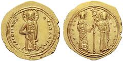 IMPORTANT COLLECTION OF BYZANTINE COINS THEODORA, 1055-1056 Mint of Constantinople Upon Constantinus’ death, the old empress Theodora ruled for a year and a half. She was the last of the Macedonian dy