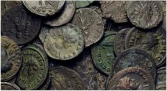 ANCIENT COINS LOTS Roman Empire Postumus, 258-268. 1 Silver Antoninianus. 13 Billon Antoninianii. Victorinus, 265-268. 6 Billon Antoninianii. Tetricus I, 268-273. 14 Bronze Antoninianii. Tetricus II. 