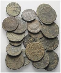 Lots - Ancient Coins Römische Münzen - Lots. Kaiserzeit. Lot (21 Stück, Bronze): Folles. Unter anderem: Maximianus I. Herculius (285 - 310 n. Chr.), Constantinus I. (307 - 337 n. Chr.), Maximinus II. 