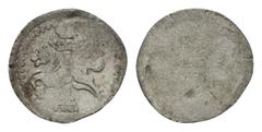Medieval - Germany Braunschweig-Calenberg. Erich II. (1545 - 1584). Einseitiger Pfennig. Roß vor gekrönter Säule nach links. 13 mm. 0,21 g. Schulten 508. Sehr schön.