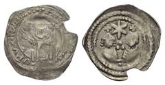 Medieval - Austria Salzburg - Erzbistum. Eberhard II. (1200 - 1246) mit Herzog Leopold VI. Pfennig (Friesacher Schlag). Rann. Vs: Bischof mit Kreuzstab frontal stehend. Rs: Geistliche und Weltliche Bü