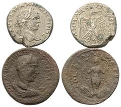 Lots - Ancient Coins Provinzialrömische Münzen - Lots. Antiochia am Orontes (Seleukis und Pierien) / Damaskus (Koile Syrien). Caracalla (197 - 217 n. Chr.) / Philippus I. Arabs (244 -249 n. Chr.). Lot