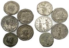 Lots - Ancient Coins Römische Münzen - Lots. Trebonianus Gallus (251 - 253 n. Chr.) / Vabalathus und Aurelianus (270 - 272 n. Chr.) / Severina (Gemahlin des Aurelianus) / Maximianus Herculius (285 - 3