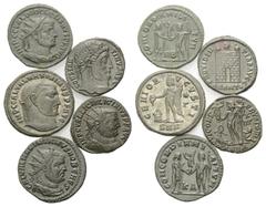 Roman Coins - Lots Römische Münzen - Lots. Diocletianus (284 - 305 n. Chr.) / Galerius Maximianus (305 - 311 n. Chr.) als Caesar / Maximinus II. Daia (310 - 313 n. Chr.) / Constantinus I. der Große (3