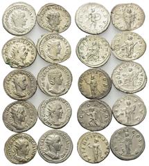 Roman Coins - Lots Römische Münzen - Lots. Gordianus III. (238 - 244 n. Chr.) / Philippus I. Arabs (244 - 249 n. Chr.) / Otacilia Severa (Gemahlin des Philippus I.) / Traianus Decius (249 - 251 n. Chr