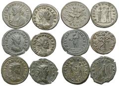 Roman Coins - Lots Römische Münzen - Lots. Gallienus (253 - 268 n. Chr.) / Claudius II. (268 - 270 n. Chr.) / Aurelianus (270 - 275 n. Chr.) / Probus (276 - 282 n. Chr.) / Carinus (283 - 285 n. Chr.) 