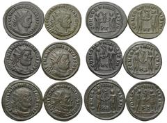 Roman Coins - Lots Römische Münzen - Lots. Diocletianus (284 - 305 n. Chr.) / Maximianus Herculius (285 - 310 n. Chr.) / Constantius I. Chlorus (305 - 306 n. Chr.) als Caesar / Galerius Maximianus (30
