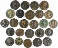 Ancients - Roman Bronze Roman Empire, Bronze of the Pax Romana (25): Augustus (2): i) AE Dupondius, AVGVSTVS TRIBVNIC POTEST rev. PLOTIVS RVFVS III VIR AAA FF, 8.71g; ii) AE Commemorative, struck unde