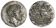 Ancients - Greek Silver Kingdom of Macedon, Perseus (179-168 BC) AR Tetradrachm, reduced standard, Pella or Amphipolis, c. 179-172, diademed head right rev. BASI-LEIOS/PER-SEIOS Eagle with wings sprea