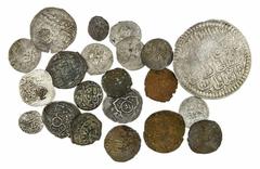 Islamic Coins Anatolia / Asia, Miscellaneous Coins, including, AR (13); AE (8); Eretnid, Muhammad bin Eretna (1352-1366), Akce (2), toned good very fine; Qara Qoyunlu, Jahan Shah (1434-1467), Dirham,1