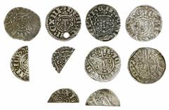 Hammered - English Silver A Collection of Medieval Silver Hammered Coins (24) | John (1199-1216), Short Cross Pennies and Cut Halfpennies (7), Class 4c, London, 0.67g [10.3grns], 10h (North 968/3; S.1