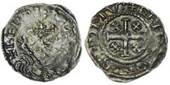 THE ISLADULCIE COLLECTION OF MEDIEVAL SILVER COINS Henry II (1154-1189), 'Tealby' Penny, c. 1163 - c. 1167, Class C1, Bury St Edmunds, Henri, + hENRI : R : AG, crowned bust three-quarters left, hair c