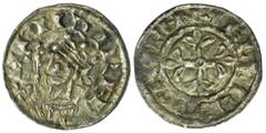 ENGLISH HAMMERED COINS Henry I 'Beauclerc' (1100-1135), 'Profile/Cross Fleury' Type, Penny, struck c. 1102, after the "Treaty of the Forest of Hantone", Twynham [Christchurch], Ealdræd, HENRI REI, cro