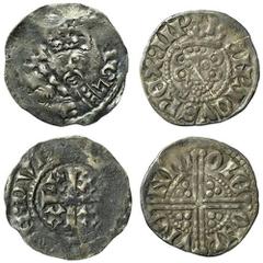 ENGLISH HAMMERED COINS Medieval Hammered Silver (2) | Henry II (1154-1189), 'Tealby' Penny, Class A, c. 1158-1163, Durham, + hENRI REX ANGL, crowned bust facing, rev. [-] ON DVN, 1.46g [22.53grns], 10