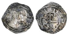 ENGLISH HAMMERED COINAGE Stephen of Blois (1135-1154), Profile/Cross and Piles Penny, c. 1150-1154, Dunwich, Thorsteinn, confiscated as Crown Estate, + STIE[FNE R]E• crowned and draped bust left, hold