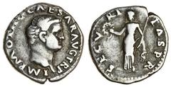 Ancient Coins Otho (AD 69), AR Denarius, bare head right, rev. Securitas standing left, holding wreath and sceptre (RIC 8; RSC 17), almost very fine, reverse fine.