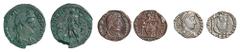 Magnus Maximus (383-388), AR Siliqua, Trier, pearl-diademed, draped and cuirassed bust right, d n mag maximvs p f avg, rev. virtvs ro-manoruvm , Roma seated facing, head left, holding globe and sceptr