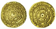 Islamic Coins Fatimid Dynasty, al-Mu'izz (953-75), gold Dinar, 4.18g, Misr, AH363 (Nicol 368; A.697.1), struck with a rusty die, good very fine.