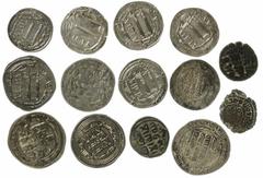 Islamic Coins Early Islamic, Umayyad, Dirhams (2), Sabur, AH91, Wasit AH124, AE Fulus (3), Abbasid, Governors of Tabaristan, 'Umar, Hemidrachm, other 'Abbasid Dirhams (6), various rulers, mostly Madin