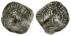 ENGLISH HAMMERED COINS Prince Henry of Scotland, Earl of Northumberland and Huntingdon, son of David I and Maud (1139-1152), Penny, in the 'Watford type' style, Period A, Corbridge, Herebeald (Erembal