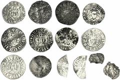 ENGLISH HAMMERED COINS Medieval England, An Assortment of Plantagenets (12), including: Edward I 'Longshanks and Hammer of Scots (1272-1307), Longcross Pennies (9), including, London class 1d, 1.31g, 