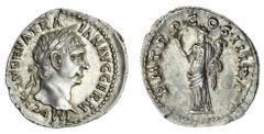 The Hanlon Collection of Ancient Greek, Roman and Byzantine Coins The Hanlon Collection | Roman Empire, Trajan, 98-117, AR Denarius, 100 AD, Head of Trajan, laureate, right, IMP CAES NERVA TRAIAN AVG 