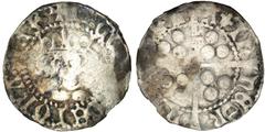 James I, penny, group A, probably struck prior to 1424, during the period of the regency, Inverness, large facing bust with shoulders, IAC[OBVS] DEI GRA REX, rev. cross and pellets, no initial cross, 