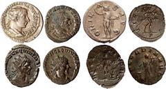ANCIENT COINS Gordian III Pius (AD 238-244), silver antoninianus, Antioch, AD 242-244, radiate and cuirassed bust r.; Claudius II Gothicus (AD 268-270), BI antoninianus, Siscia, radiate, draped and cu