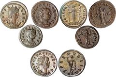 ANCIENT COINS Severina (AD 274-275) (2), BI antoninianus, Ticinum AD 275, BI denarius, Rome AD 275 AC SEVERINA AVG, diademed and draped bust r., on crescent; diademed bust r.; Tacitus (AD 275-276), BI