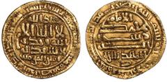 Fatimid, al-Mahdi, dinar, without mint name (Sijilmasa type) 322h, wt. 4.11gms. (Nicol, 14), good very fine, rare
