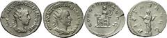Ancient Coins Volusian (AD 251-253), silver antoninianus, Rome, IMP CAE C VIB VOLVSIANO AVG, rad., dr. and cuir. bust r., seen from behind, rev. CONCORDIA AVGG, Concordia seated l., patera in r. hand,