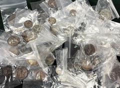 Ancient Coins Electrotypes (53): displaying many different types from different cities, including: Naxos; Moesia, Istros; Lycia; Tarentum; Macedonia; Troas, Tenedos; and Mysia, 'gold' stater, an excel